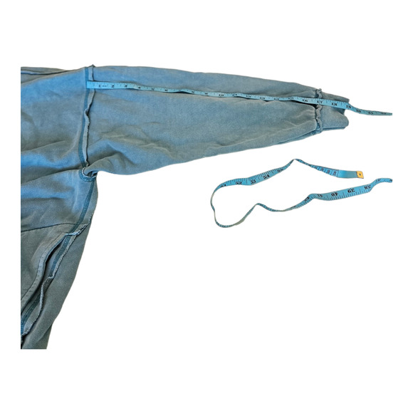 Free People Movement Medium Blue Long Sleeve Pullover Sweater *FLAW* - Picture 10 of 10